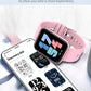Advanced Smartwatch With Three Bands And Wellness + Activity Tracker Salmon Lucky
