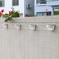 2 PCS Solar Semicircle Walls Light Outdoor Waterproof Sensor Wall Lamp 