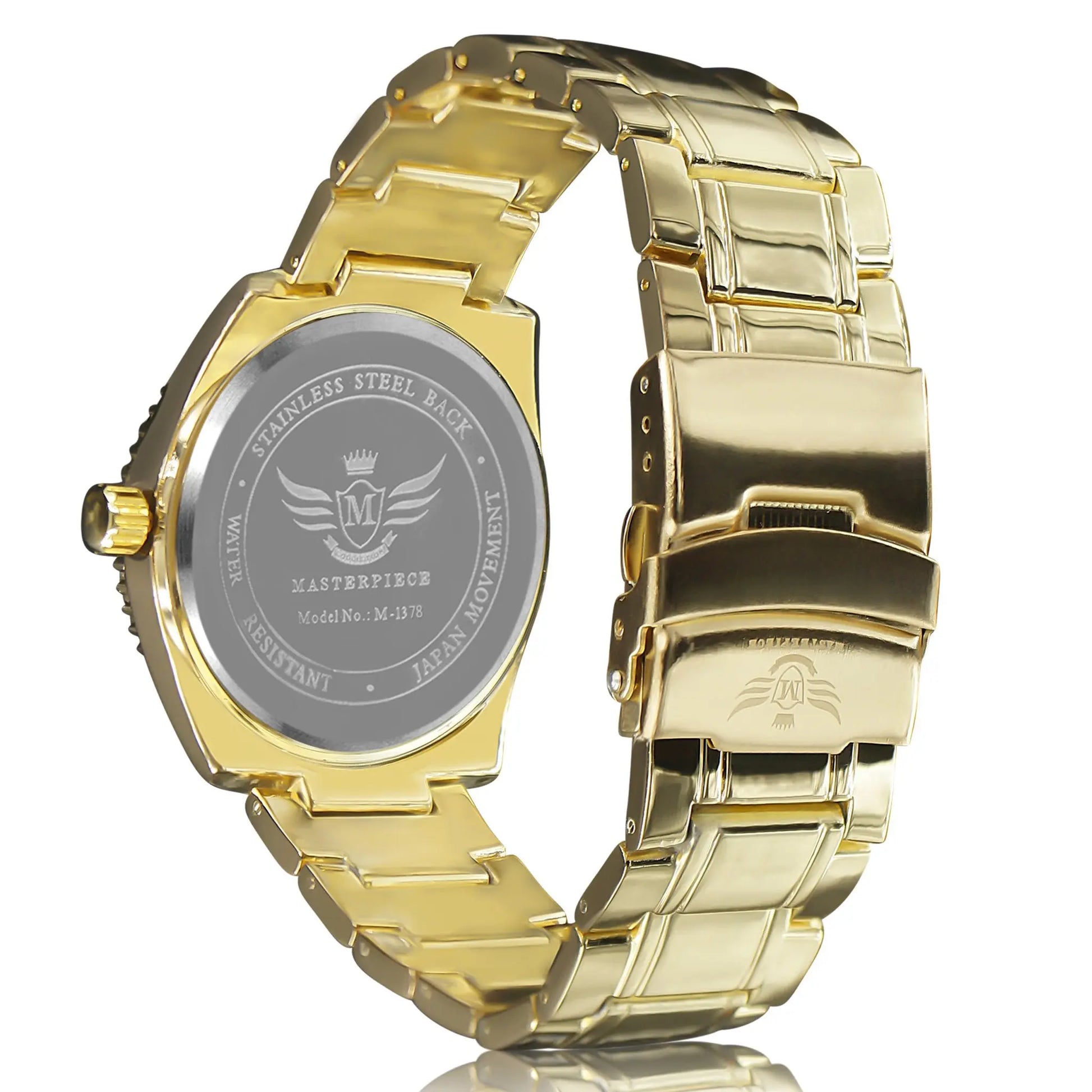Masterpiece Classic Metal Gold Watch 