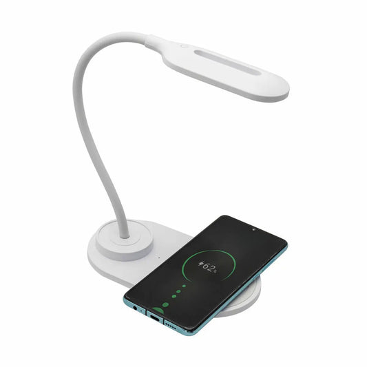 LED Lamp with Wireless Charger for Smartphones Denver Electronics 