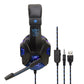 3.5mm Gaming Headset Mic LED Headphones Stereo Bass Surround For PC 