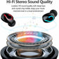 Bluetooth 5.1 Headset TWS Wireless Earphones Mini Earbuds Stereo Puce Gaia