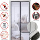 Magnetic Screen Door Mesh Curtain Durable Heavy Duty Mosquito Net Bug Puce Gaia