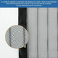 Magnetic Screen Door Mesh Curtain Durable Heavy Duty Mosquito Net Bug Puce Gaia