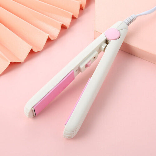 Mini Portable Hair Iron Hair Straightener Curler Professional Hair 