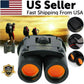 Binoculars 30x60 Zoom Outdoor Travel Compact Folding Telescope Hunting Puce Gaia