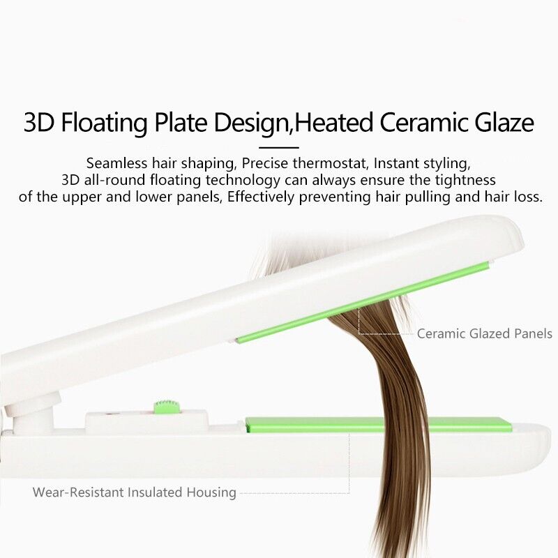 Mini Portable Hair Iron Hair Straightener Curler Professional Hair 