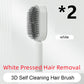 Self Cleaning Hair Brush For Women One-key Cleaning Hair Loss Airbag 