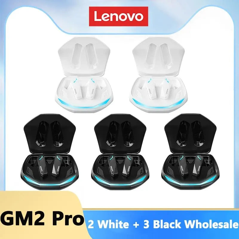GM02 Bluetooth 5.3 Earphones Sports Headset Wireless In-Ear Gaming with Mic Dual Mode Music Headphones New - No BrandLK