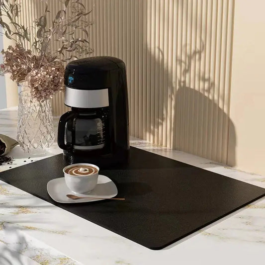 VIKAMA 30X40CM Diatomite Coffee Placemats Individual Table Placemats Placemat Table Kitchen Absorbent Mat Mini Rug No BrandLK
