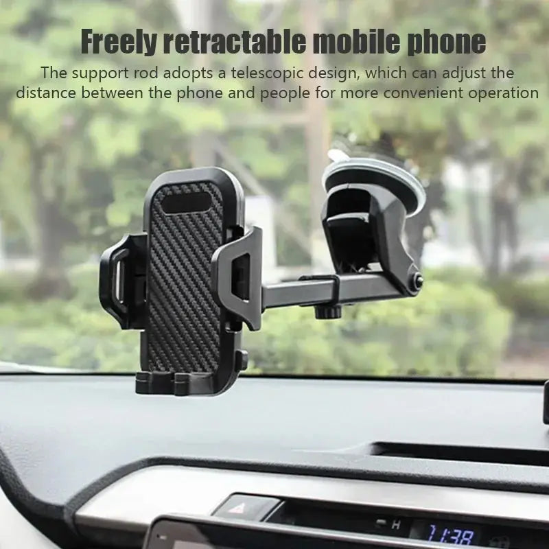 NEW Universal Sucker Car Phone Holder 360° Windshield Car Dashboard Mobile Cell Support Bracket for Smartphones No BrandLK