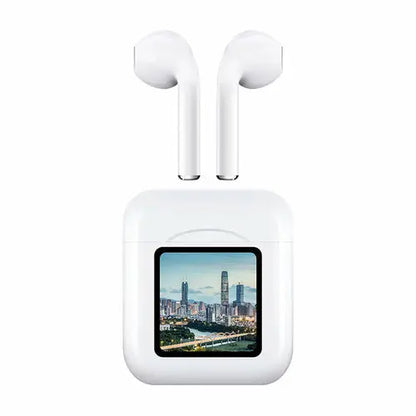 Wireless Headset Bluetooth High-definition LCD Display 