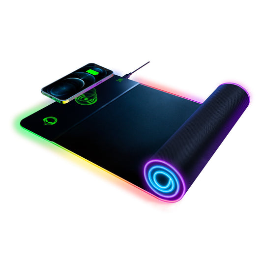 HyperGear Battle Charge Wireless Gaming Mouse Pad with Wireless 