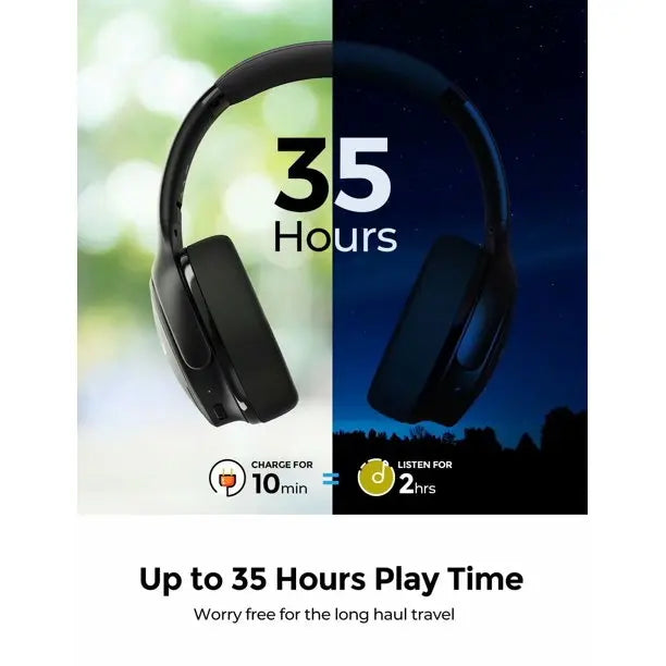 Serenity Bluetooth-Enabled Noise-Canceling Headphones 