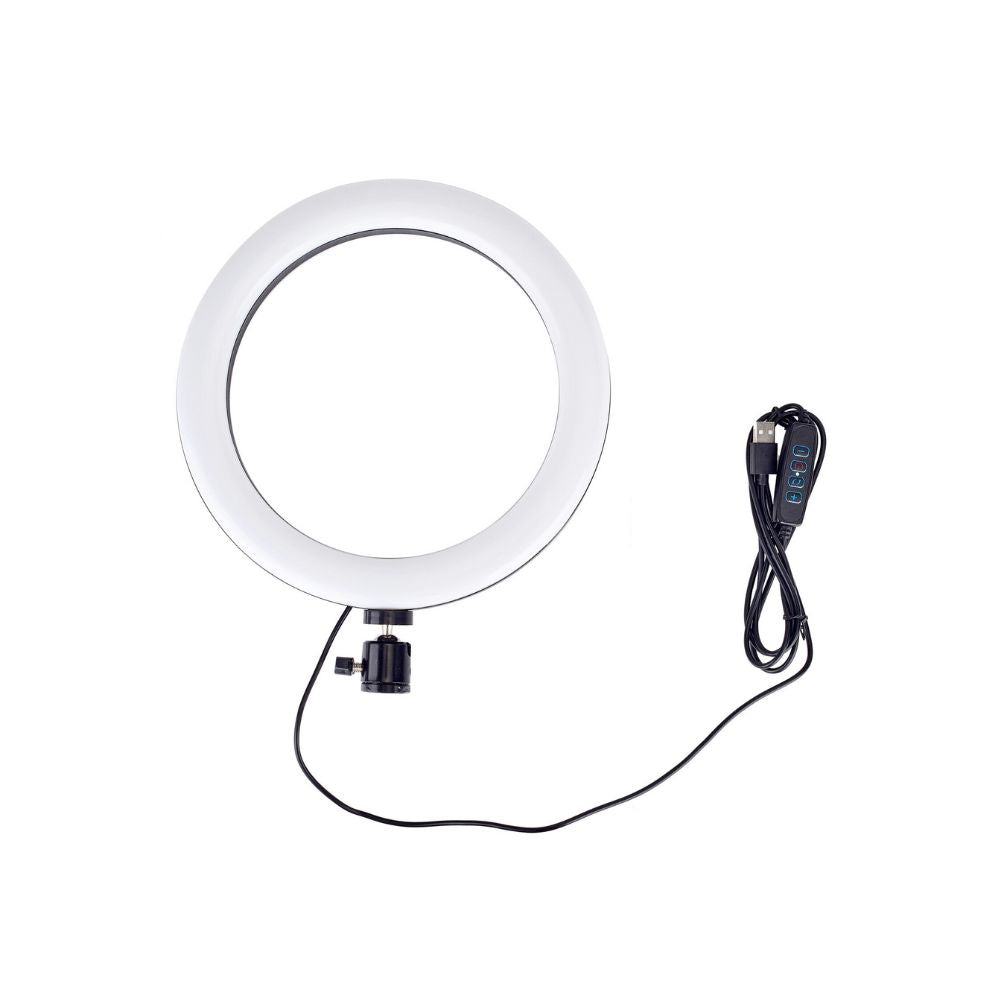 LED Ring Light With Phone Tripod Stand Kit 10" 
