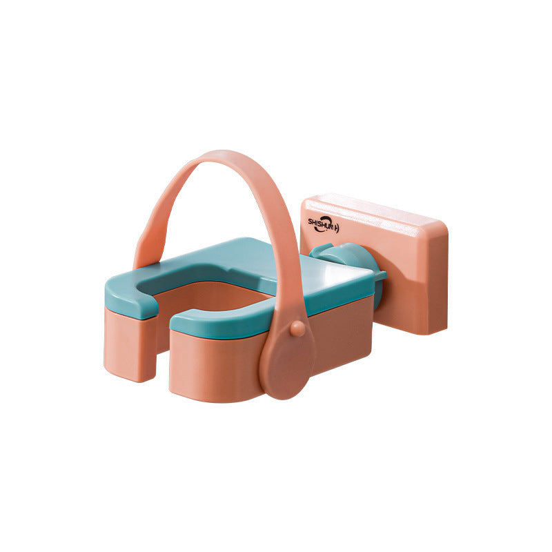 Hair Dryer Rack Toilet Wall-mounted Punch-free Multifunctional 
