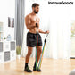 Resistance Bands Set with Accessories and Exercise Guide Rebainer 