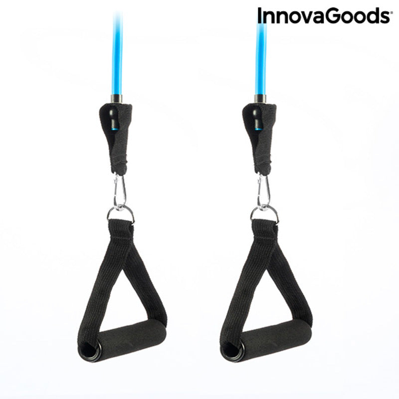 Resistance Bands Set with Accessories and Exercise Guide Rebainer 