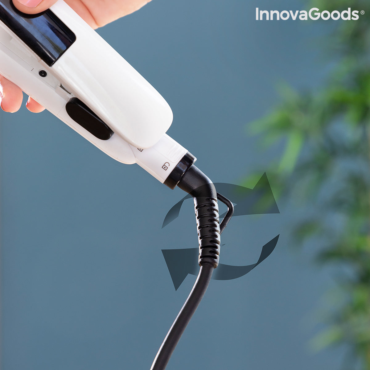 Ceramic Hair Iron with Steam Stemio InnovaGoods 36 W 
