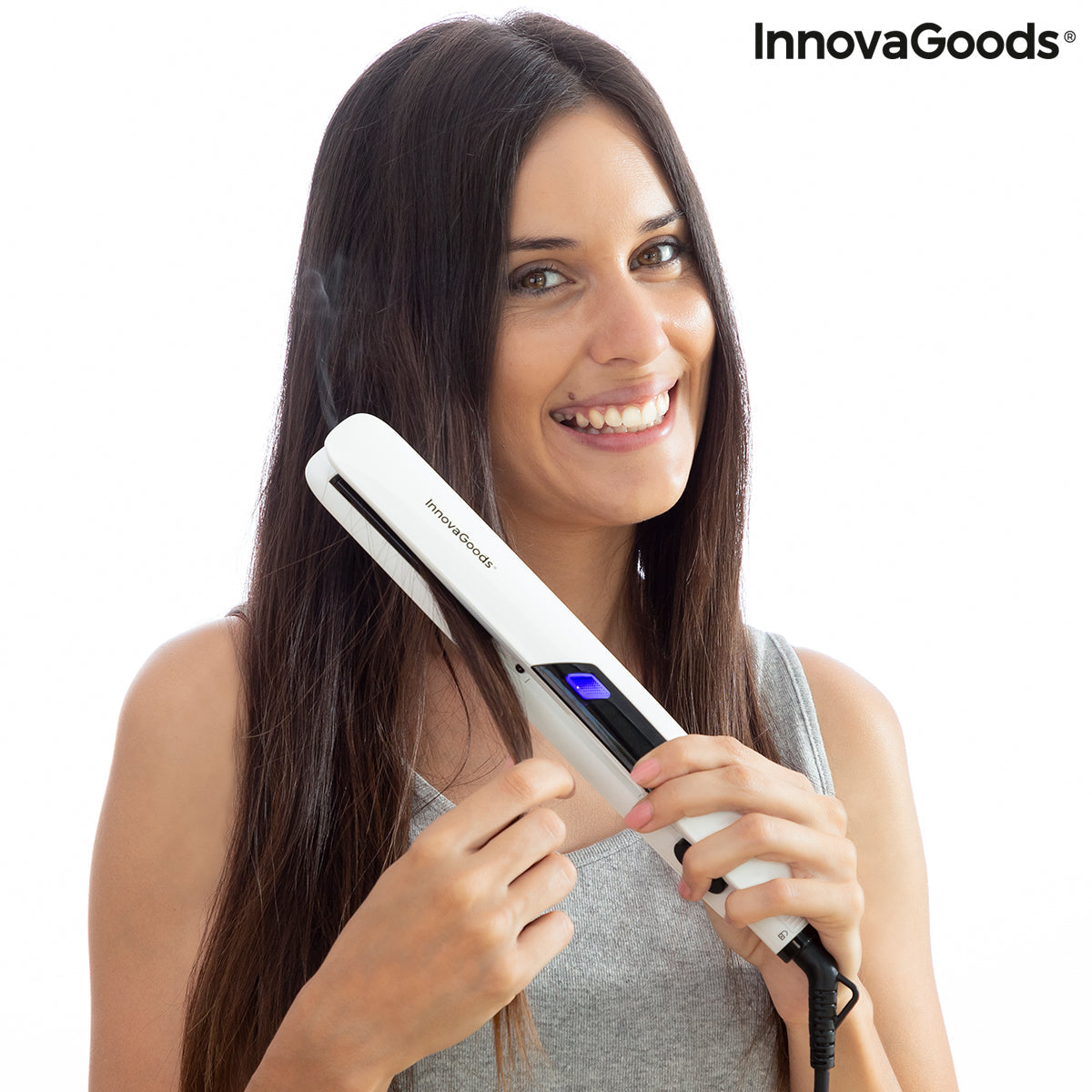 Ceramic Hair Iron with Steam Stemio InnovaGoods 36 W 