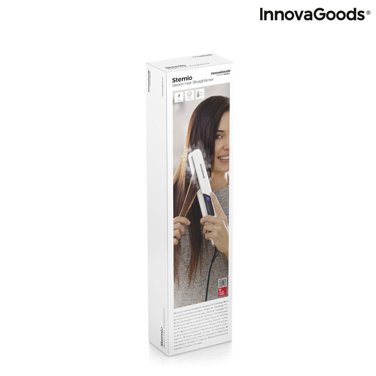 Ceramic Hair Iron with Steam Stemio InnovaGoods 36 W 