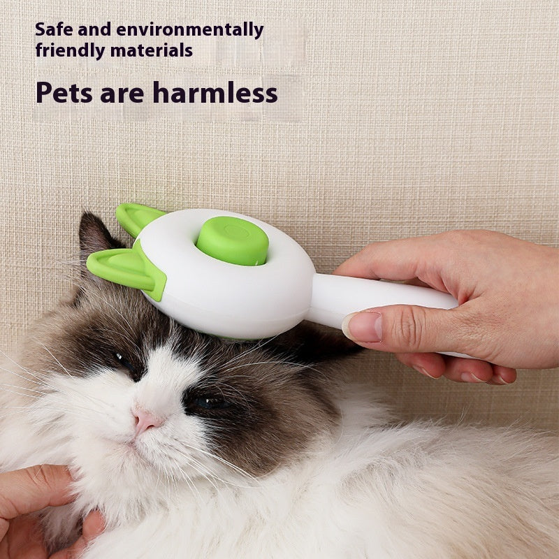 Pet Dog Brush Cat Comb Self Cleaning Pet Hair Remover Brush For Dogs 
