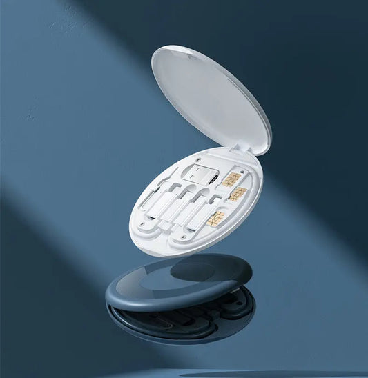 60W Fast Charging Multi-function Charging Cable Storage Box 