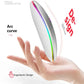 Wireless Mouse Rechargeable Silent LED Backlit Mice PC Laptop Computer Mous 2.4Ghz Receiver Bluetooth Dual Mode Optical Mice No BrandLK