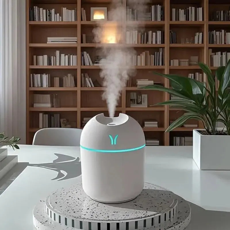 1pc Compact Portable Humidifier for Fine Moisture – Professional Quality Essential Oil Diffuser for Home and Travel 