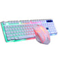 Gaming Keyboard Mouse Glowing Set 