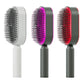 Self Cleaning Hair Brush For Women One-key Cleaning Hair Loss Airbag 