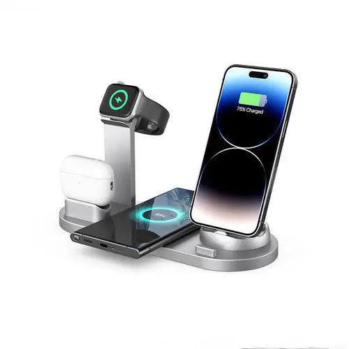 Multi-function Phone Stand with Wireless Charging 