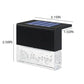 4 Pack Outdoor Deck Lights Solar Color Changing Path Garden Patio 