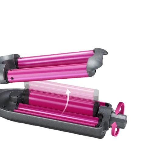 Professional Hair Curler Waves Hair Styler 3 Barrels Adjustable Size 