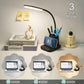 Desk Lamp, LED Desk Lamps for Home Office, Wireless Charger Small Desk 