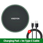 30W Wireless Charger For iPhone 15 14 13 12 X Pro Max Induction Fast Charging Pad Dock Station For Samsung S23 S22 Xiaomi Huawei No BrandLK