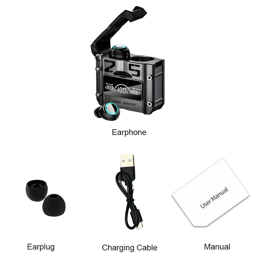 M25 TWS Wireless Headphones Bluetooth Earphones Touch Control Noise Reduction Stereo Earbuds Headsets With MIC 