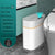 Smart Trash Can With Lid For Bedroom And Living Room Kitchen Storage 