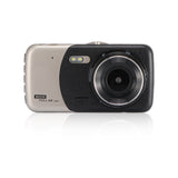 4" Dual Lens 1080P FHD 1.0MP Dash Camera Car DVR 