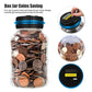 Digital Coin Counting Money Saving Box LCD Display Teal Simba
