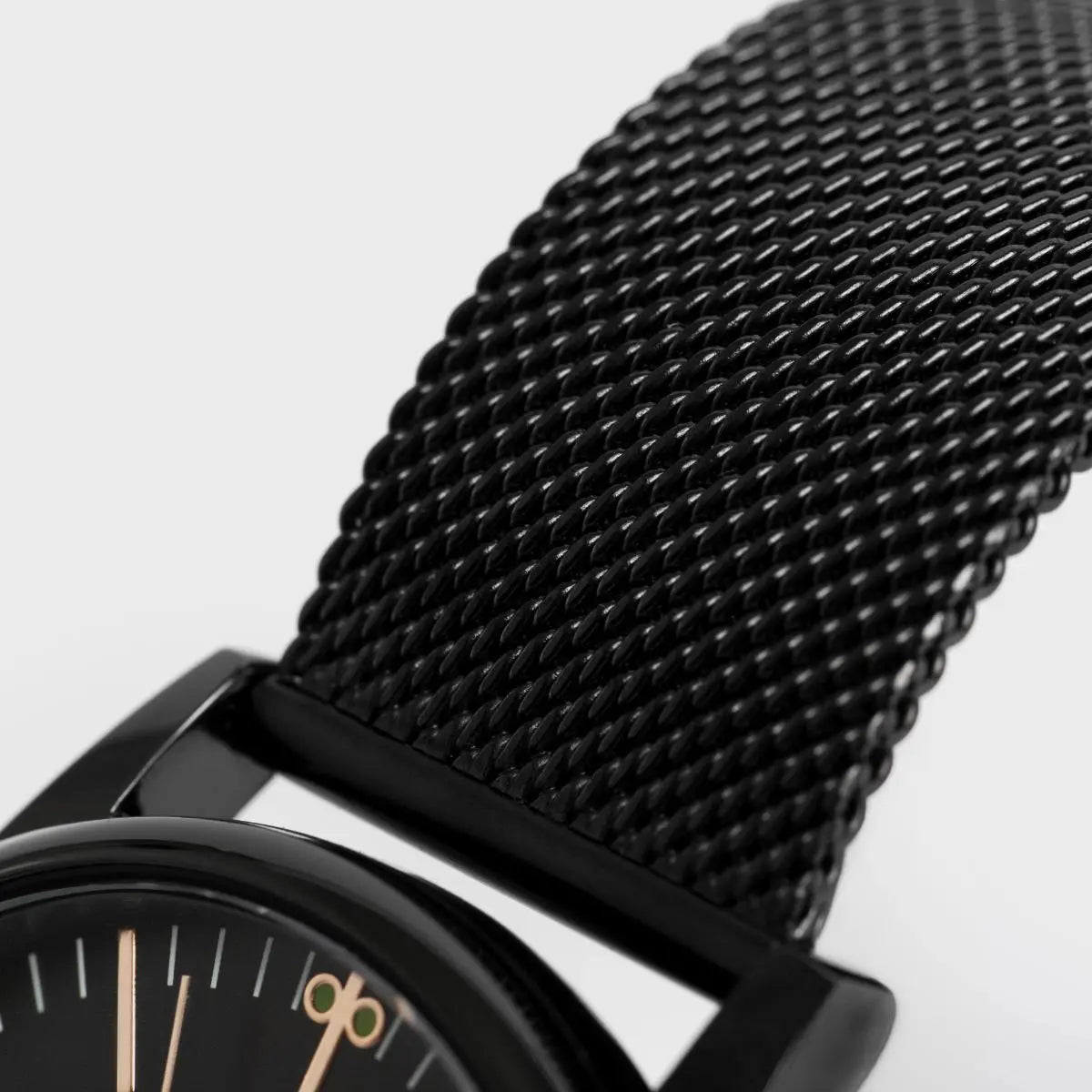 Men's Steel Mesh-Belt Watch 