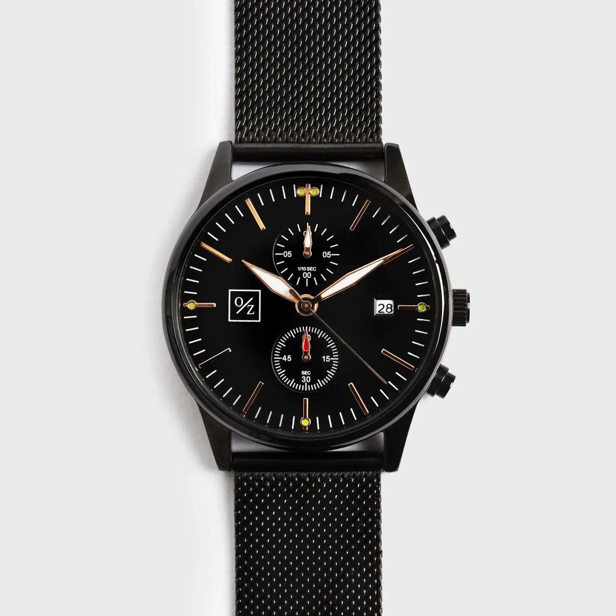 Men's Steel Mesh-Belt Watch 