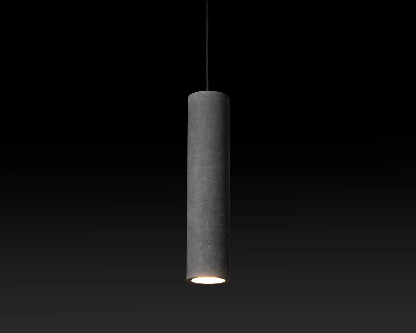 GRAY Concrete Pendant Light B+B 