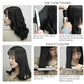 Ceramic Hair Straightener Electric Hair Curler Flat Iron LED Display 