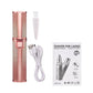 2 In 1 Electric Eyebrow Trimmer Female Women Epilator Eye Brow Lip 