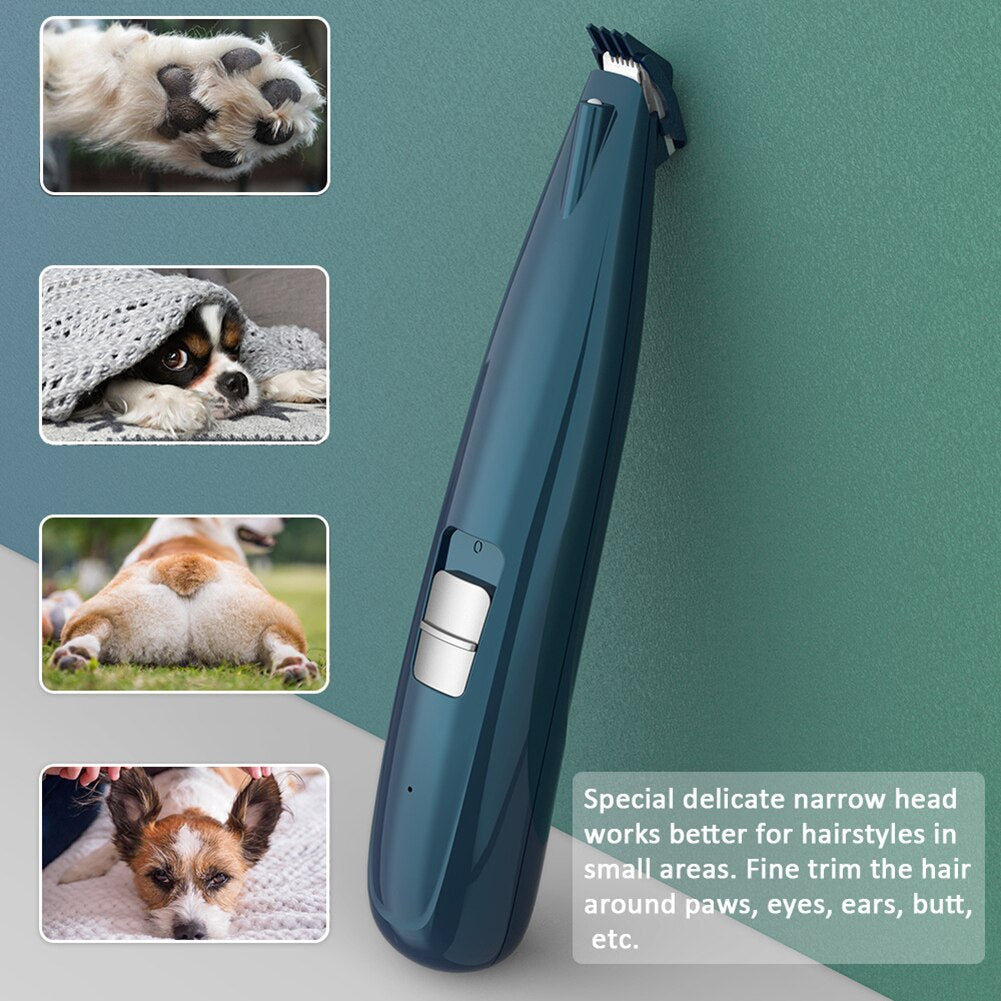 Professional Pet Dog Hair Trimmer Animal Grooming Clippers Cutter 