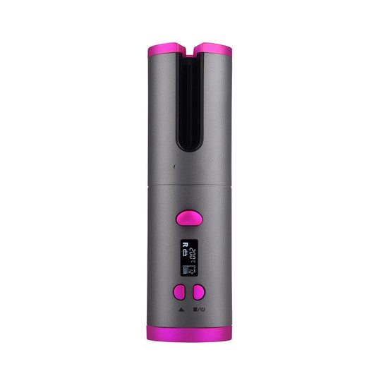 Cordless Automatic Hair Curler Iron Wireless Curling Iron USB 