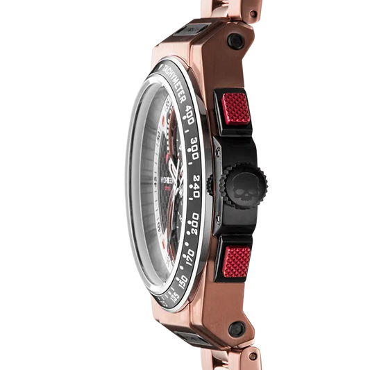 Otto Chrono Watch All Rose Gold Bracelet 