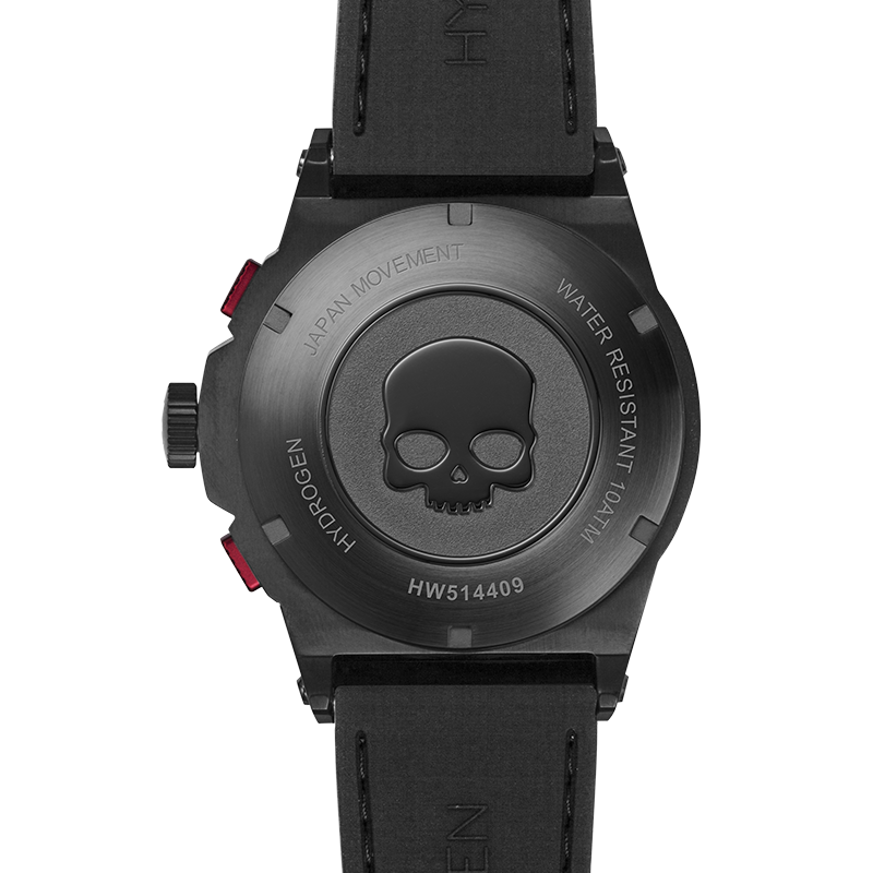 Otto Chrono Silver Matt Black 