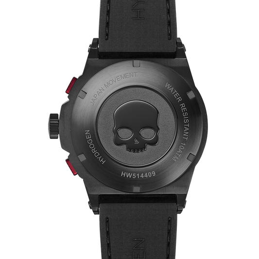 Otto Chrono Silver Matt Black 
